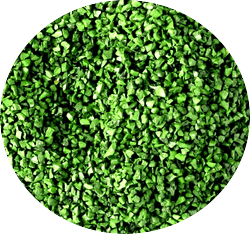 Remplissage vert gazon artificiel NF P90112