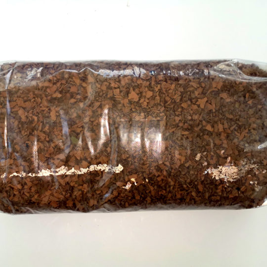bark rubber mulch colored brown 25 kg